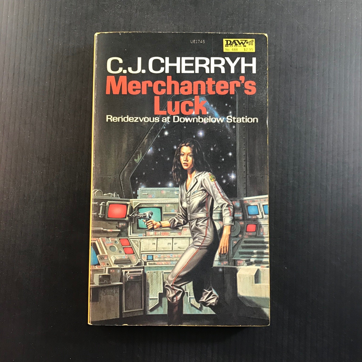 Merchanter’s Luck C.J. Cherryh First Printing 1982 Science Fiction DAW
