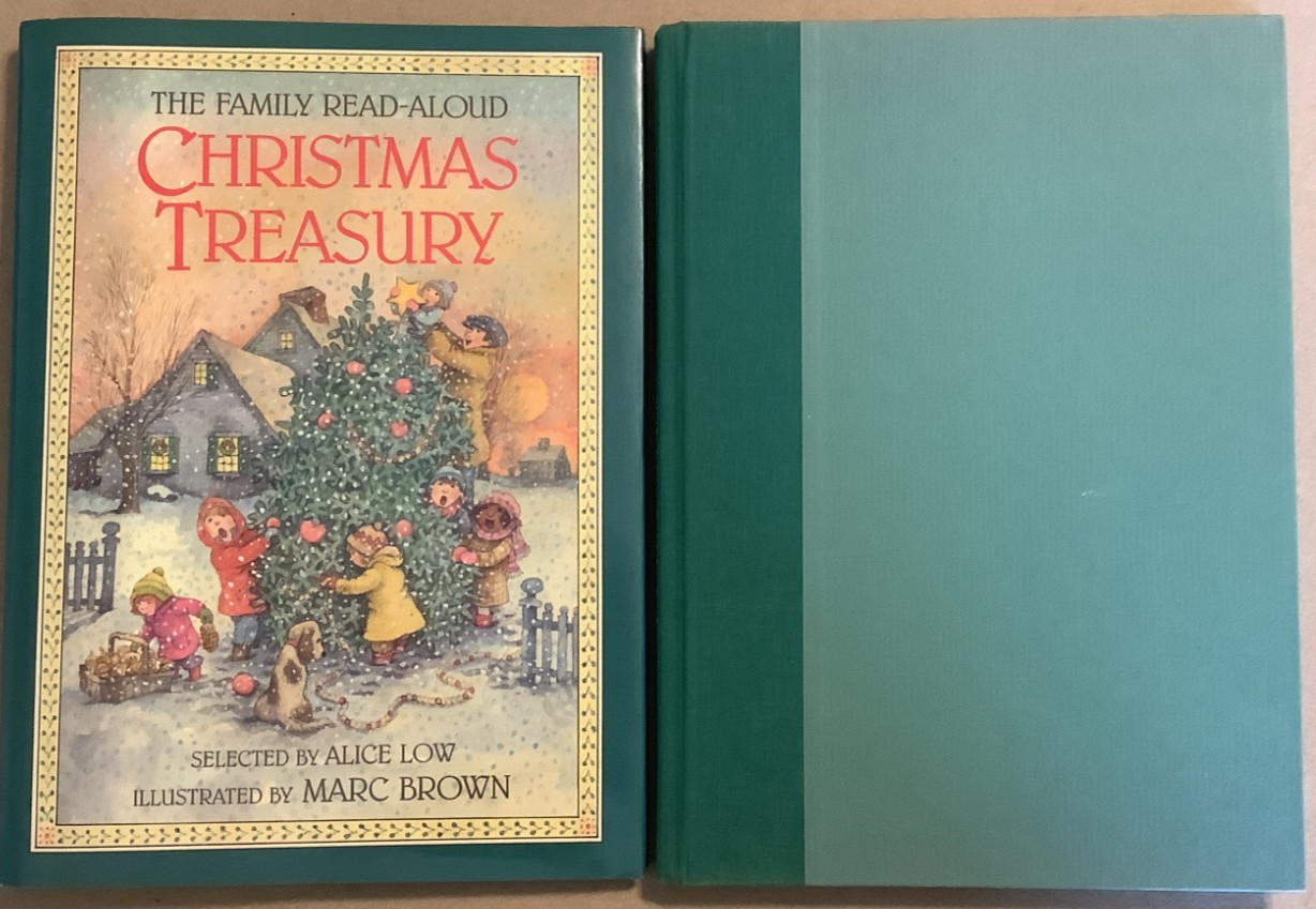VG 1989 HC DJ First Edition Christmas Treasury Marc Brown Alice Low