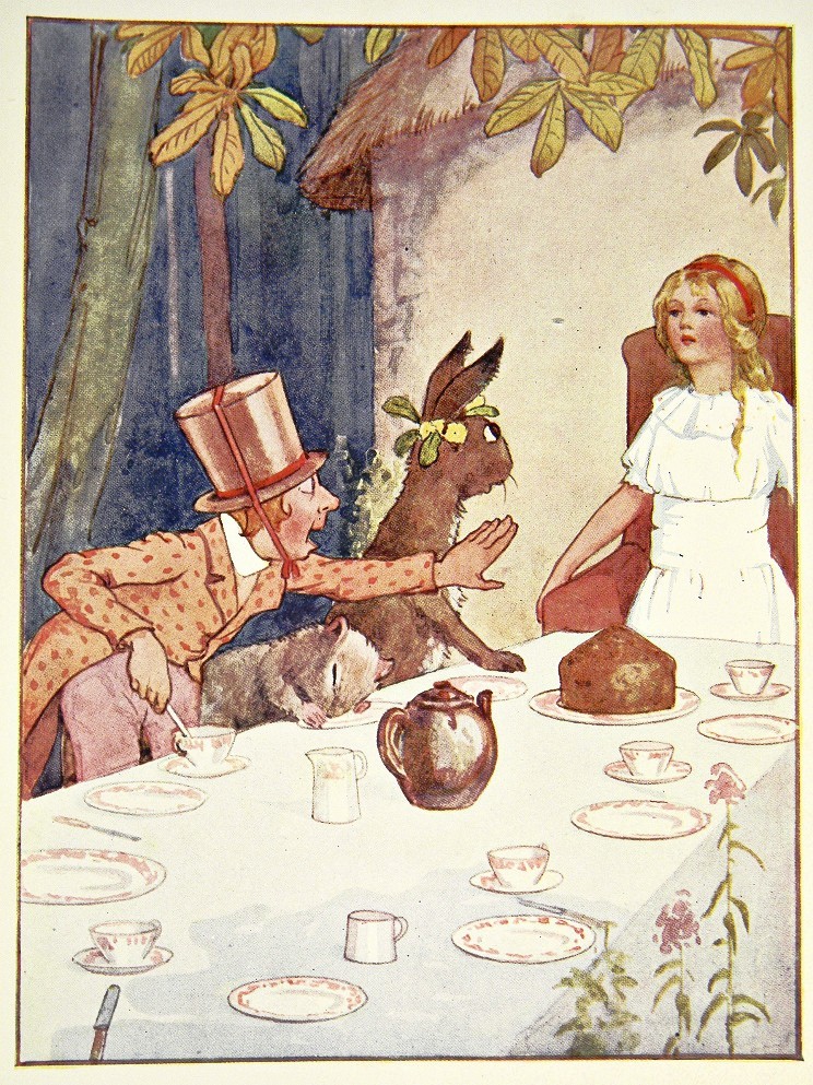 1919 color ALICE IN WONDERLAND Alice’s MARGARET TARRANT Adventures LEWIS CARROLL