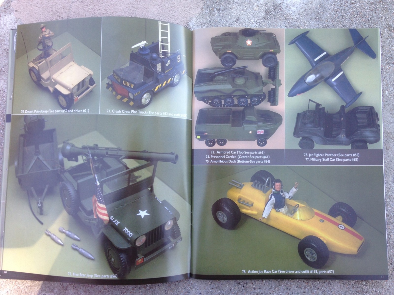 GI JOE VINTAGE ID GUIDE BOOK 1964, 1965, 1966, 1967, 1968, 1969, 1970, 1971, 12″
