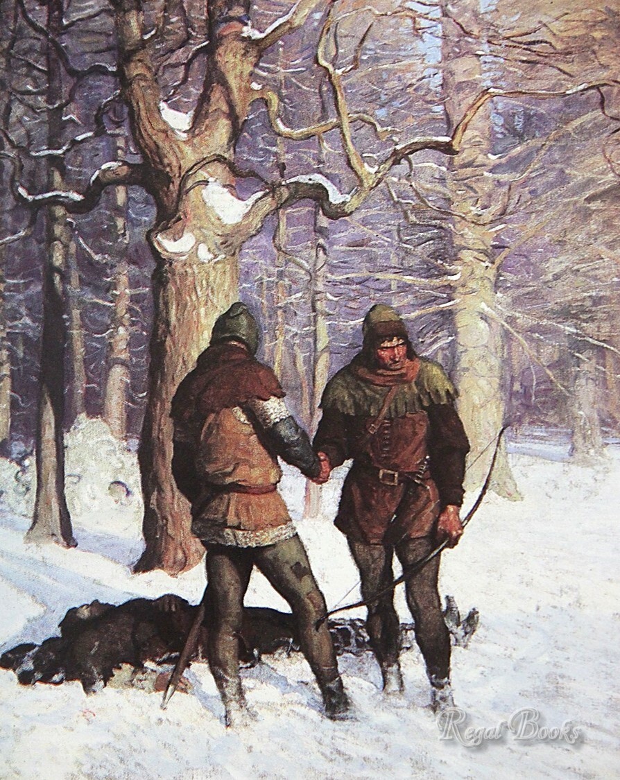 ROBIN HOOD BLACK ARROW KIDNAPPED N.C. WYETH ADVENTURE SET – Easton Press -SEALED