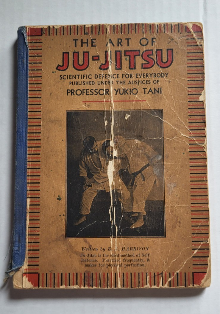 The Art of Ju-Jitsu by Yukio Tani and E.J. Harrison VTG Martial Arts Guide 1950s