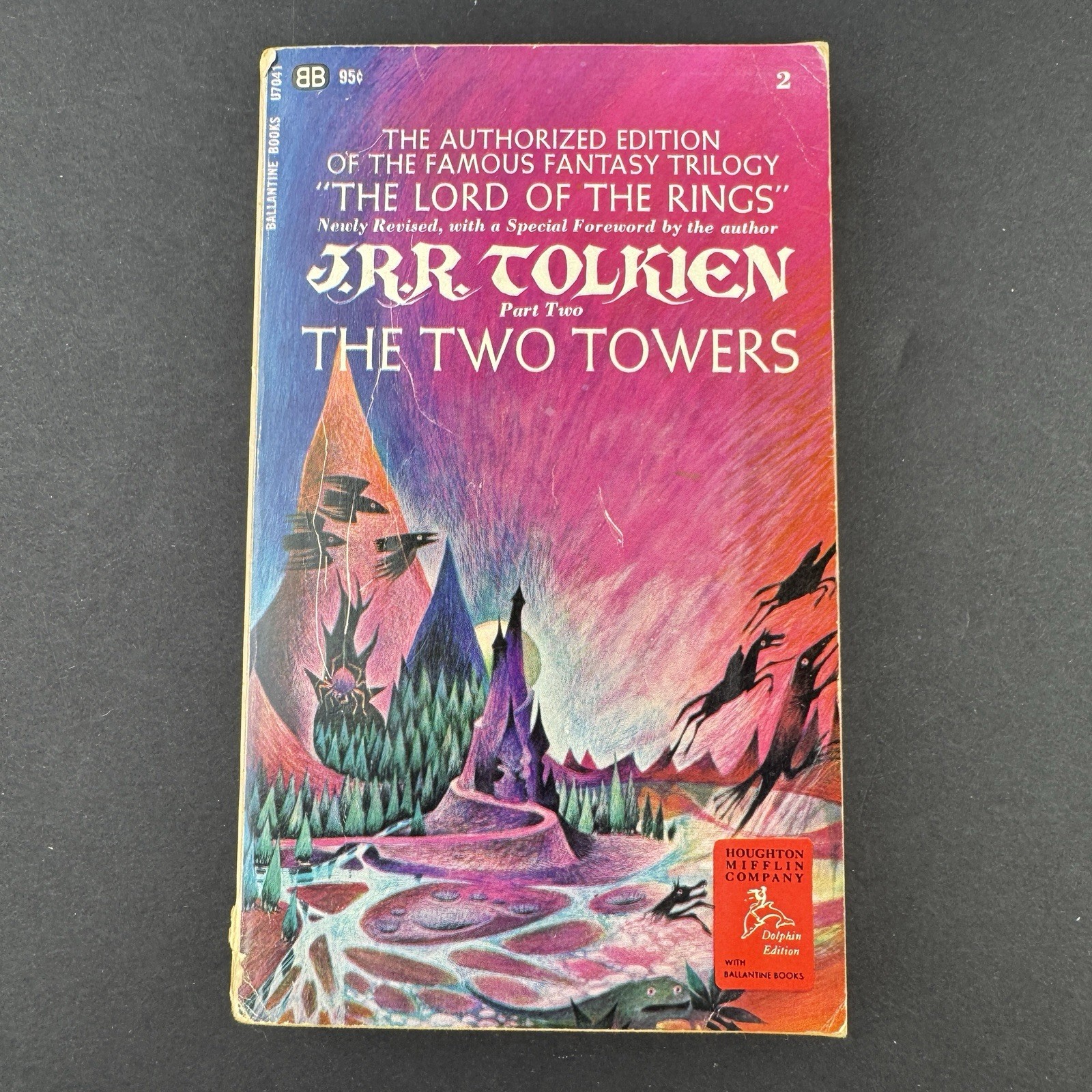 J.R.R. Tolkien Lord of the Rings 1967 Ballantine Paperback Set + B&W Slipcase