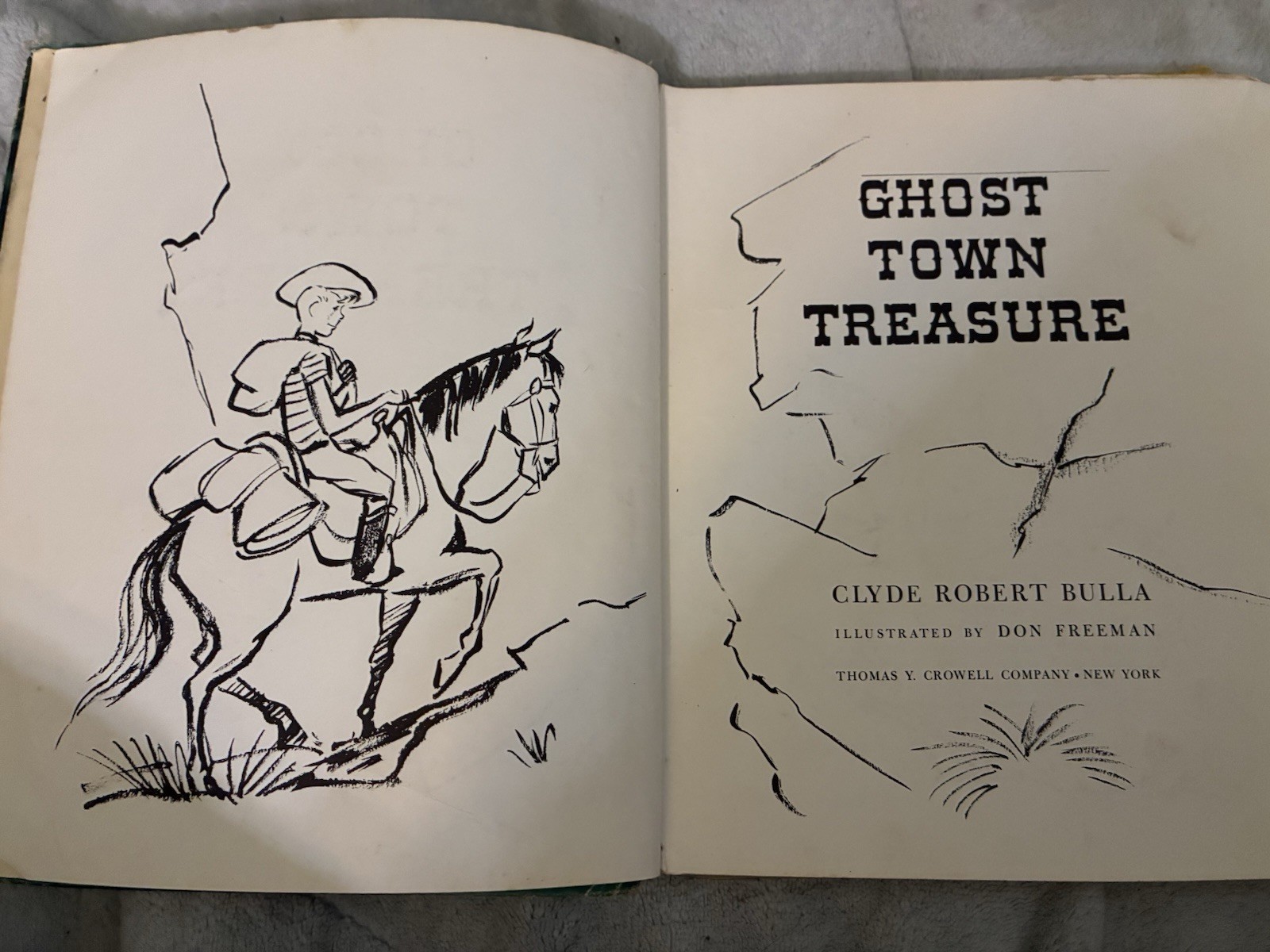 Ghost Town Treasure by Clyde Robert Bulla 1957