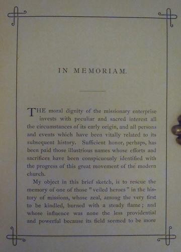 IN MEMORIAM a biographical sketch of THOMAS STOKES 1870 James Stokes Dickerson