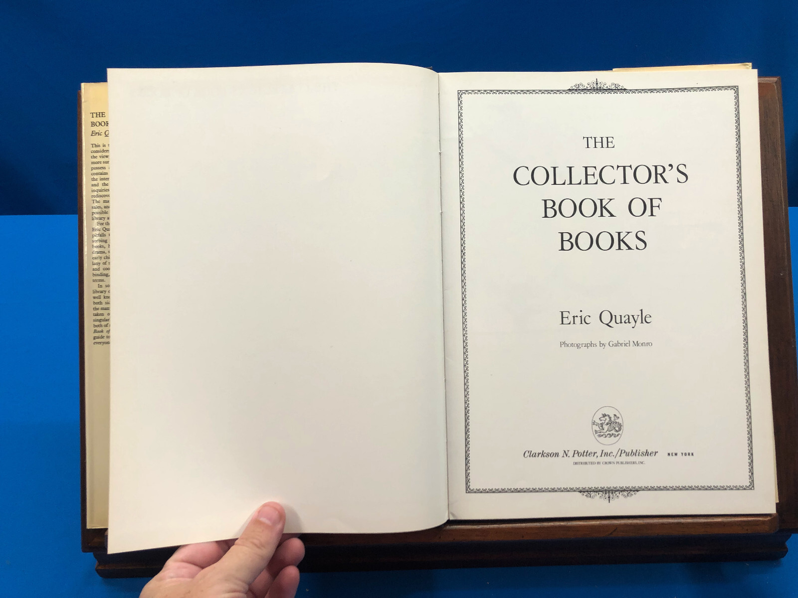 The Collector’s Book of Books- Eric Quayle, 1971