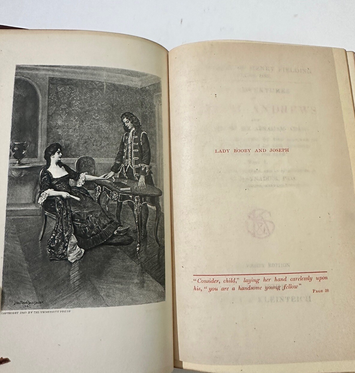 Henry Fielding – Novels – 1903 Illust’d Vol I III IV V Missing Vol II And VI