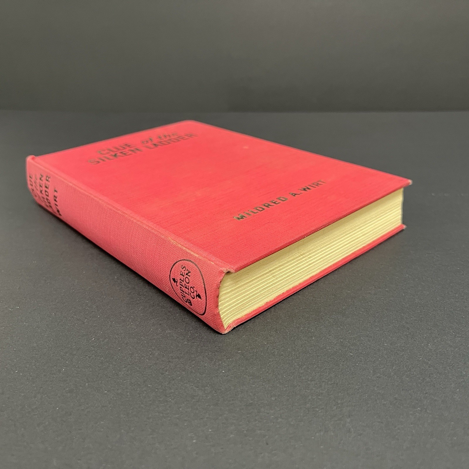 VTG Penny Parker Mystery CLUE OF THE SILKEN LADDER Mildred Wirt 1941 Cupples