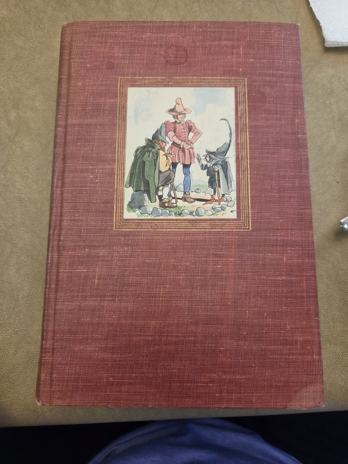 Grimms Fairy Tales Illustrated by Fritz Kredel Vintage Hardcover Book