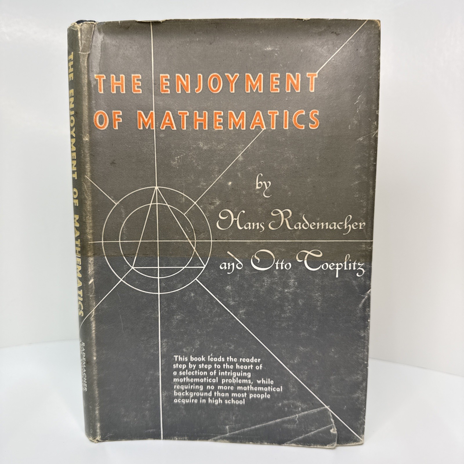 The Enjoyment Of Mathematics Hans Rademacher & Coeplitz 1957 2nd Print