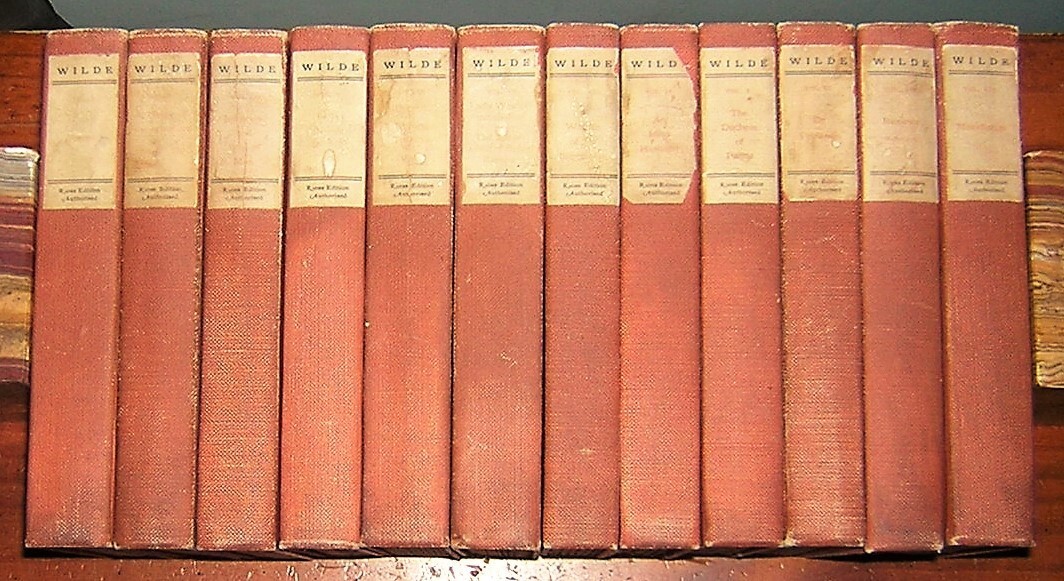 OSCAR WILDE Works 12 Volume Set 1909 Ross Edition John Luce Poems Plays Stories