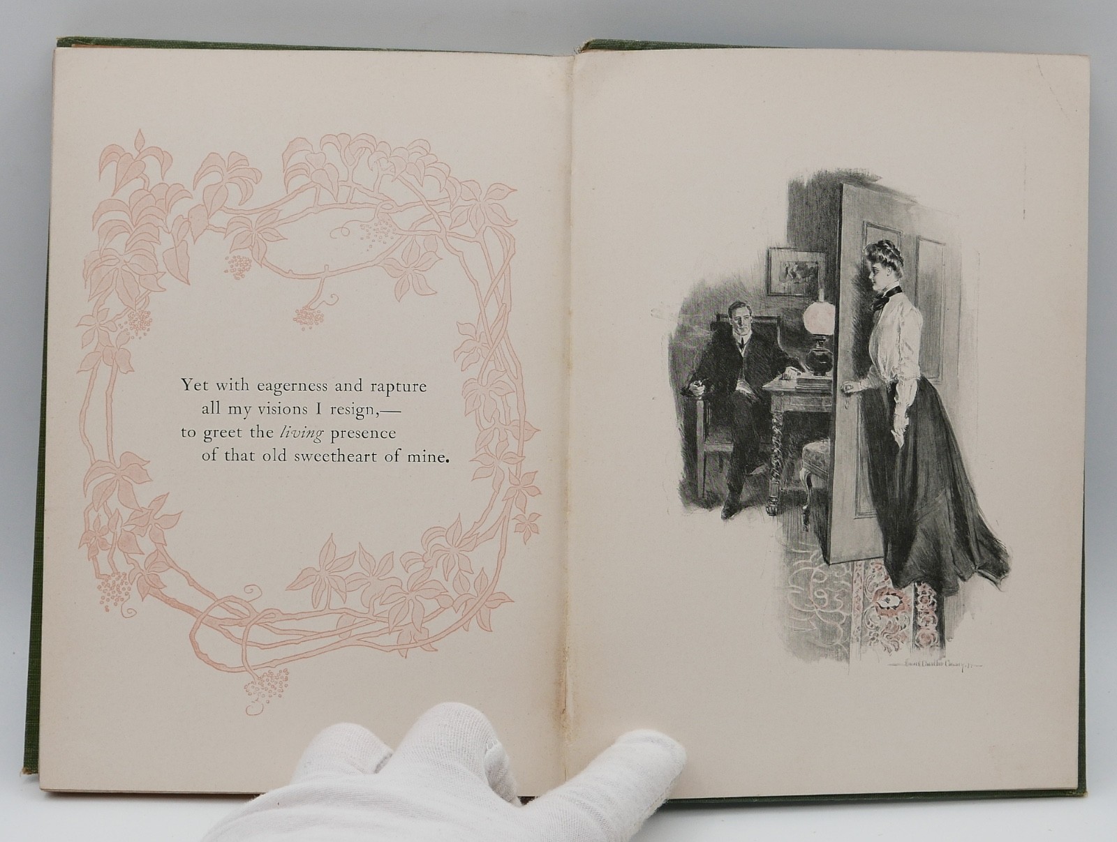 An Old Sweetheart of Mine by James Whitcomb Riley – Illustrated – HC – 1902!