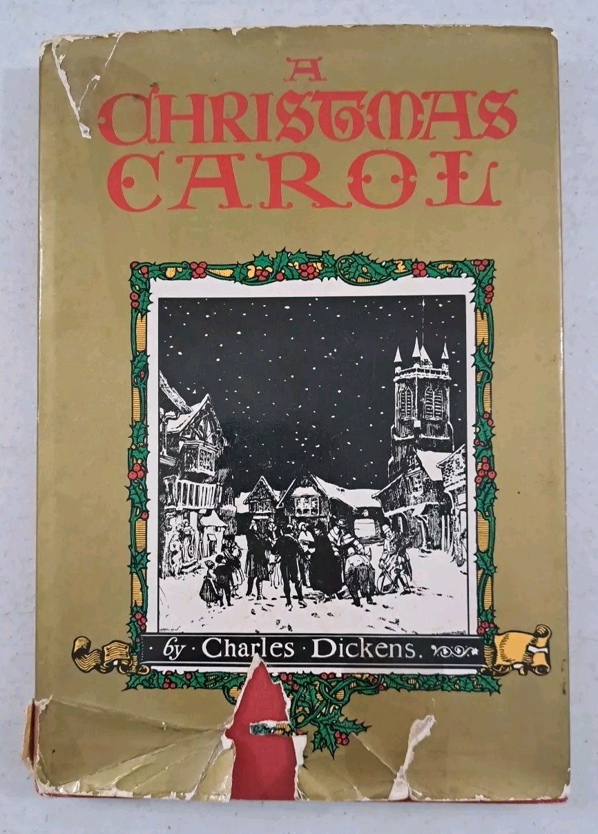 RARE-A Christmas Carol-Charles Dickens- Alan Tabor-1984 Facsimile Ed-Chancellor