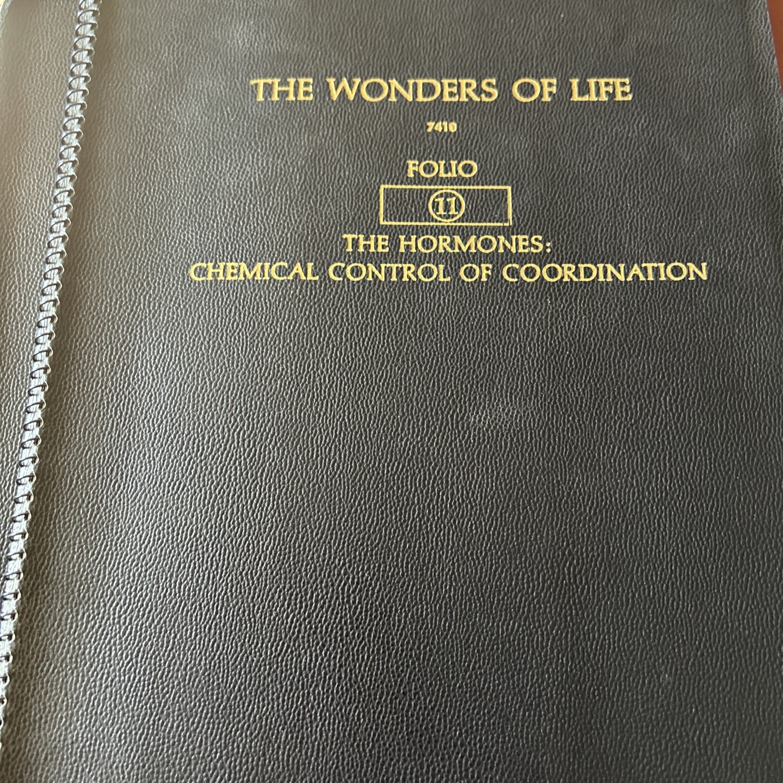 1-12 Micrograph 7401 w/slides Wonders of Life Folio The Cell spiral bound 1963