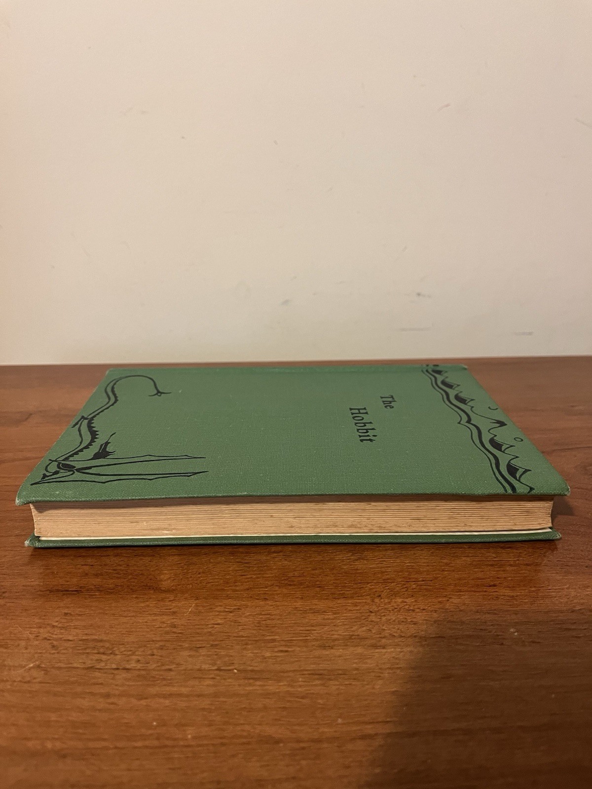 The Hobbit 1st Edition 4th Impression JRR Tolkien Facsimile DJ Excellent Copy!