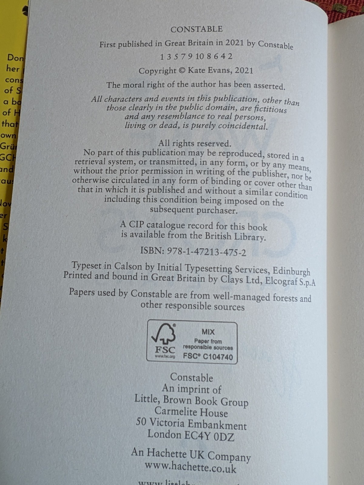 A Wake Of Crows by Kate Evans, 2021, First Edition Signed, Dated
