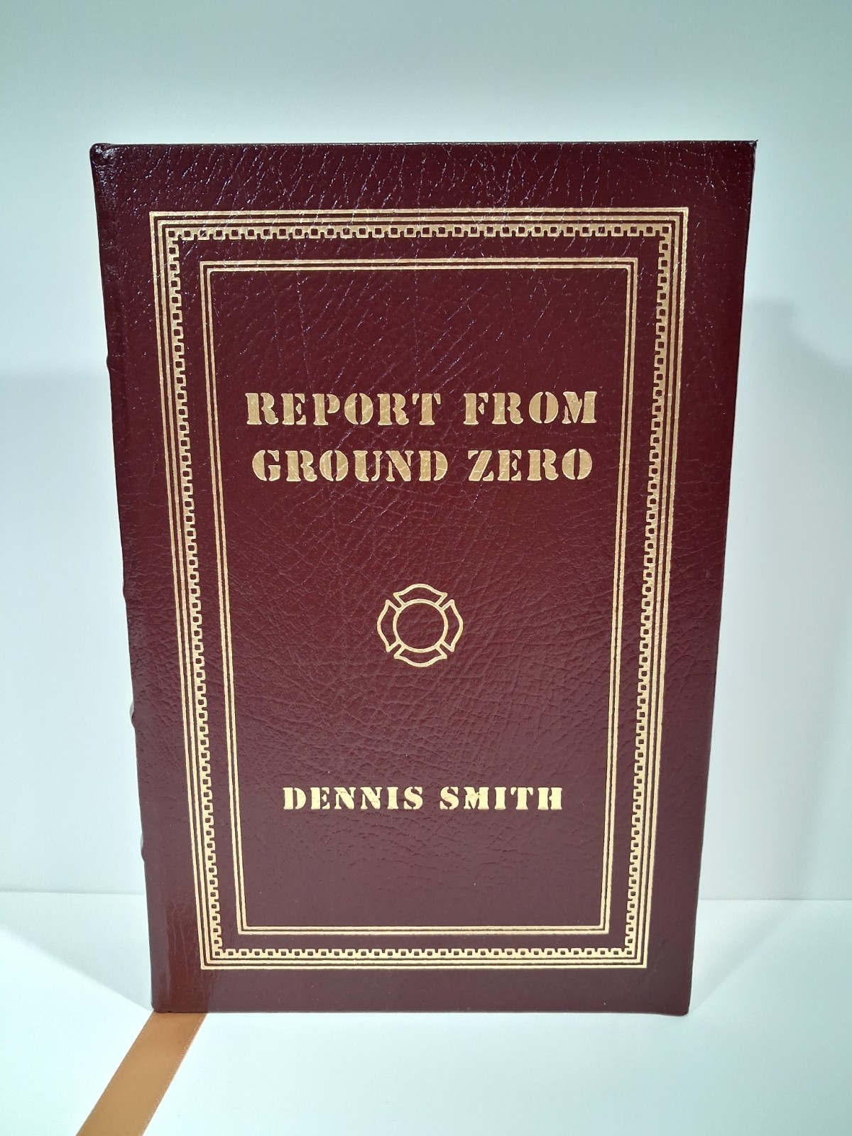 Easton Press Report from ground zero Dennis Smith leather binding book