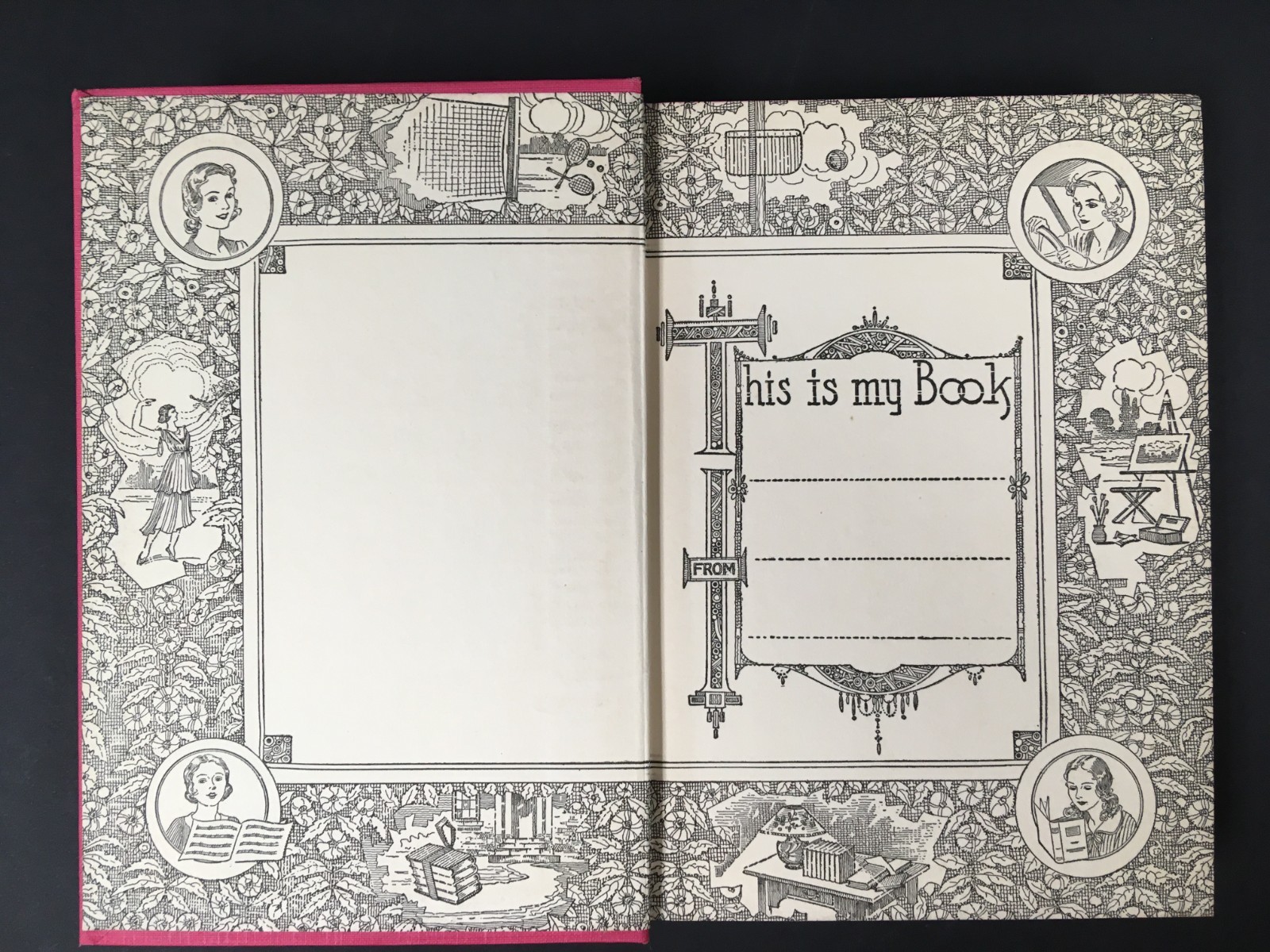 VTG Penny Parker Mystery CLUE OF THE SILKEN LADDER Mildred Wirt 1941 Cupples