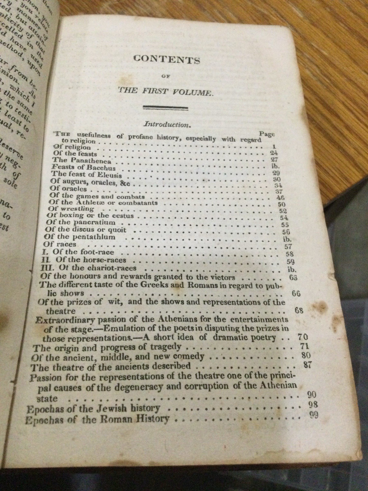Rare Oracles, Soothsayer, & Demons observation- 1820 Rollin Ancient History Book