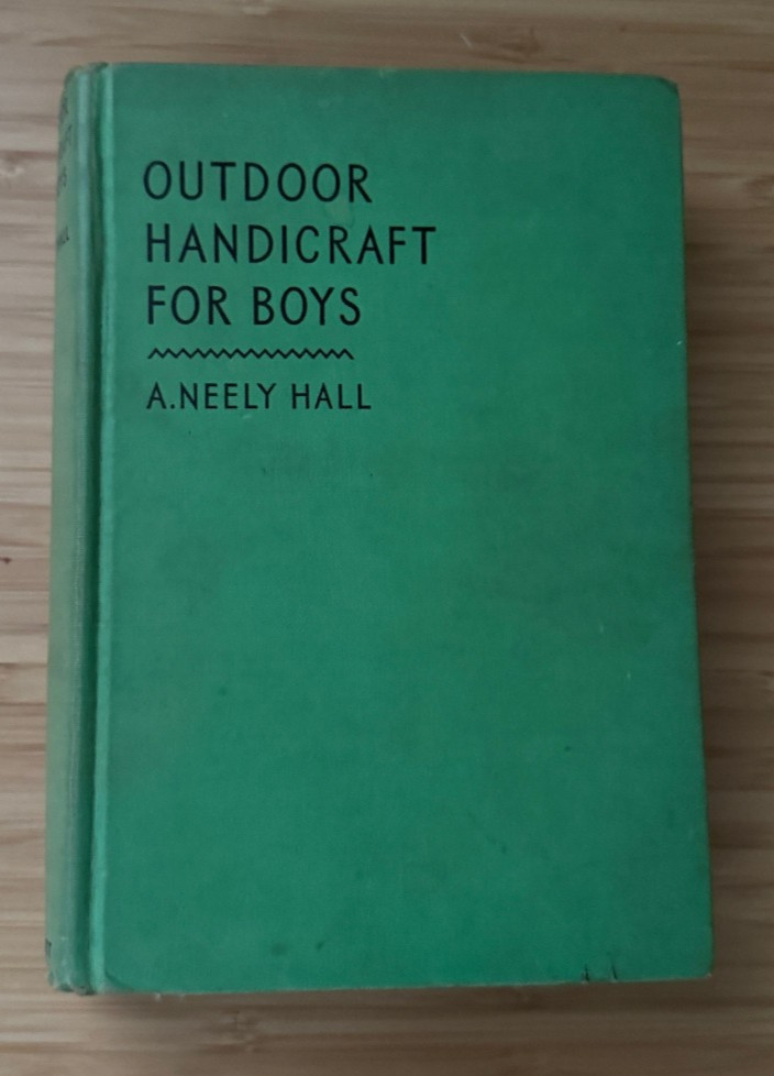 Outdoor Handicraft for Boys Hall 1938 1st Ed 1938 Model Boats Airplanes Soap Box