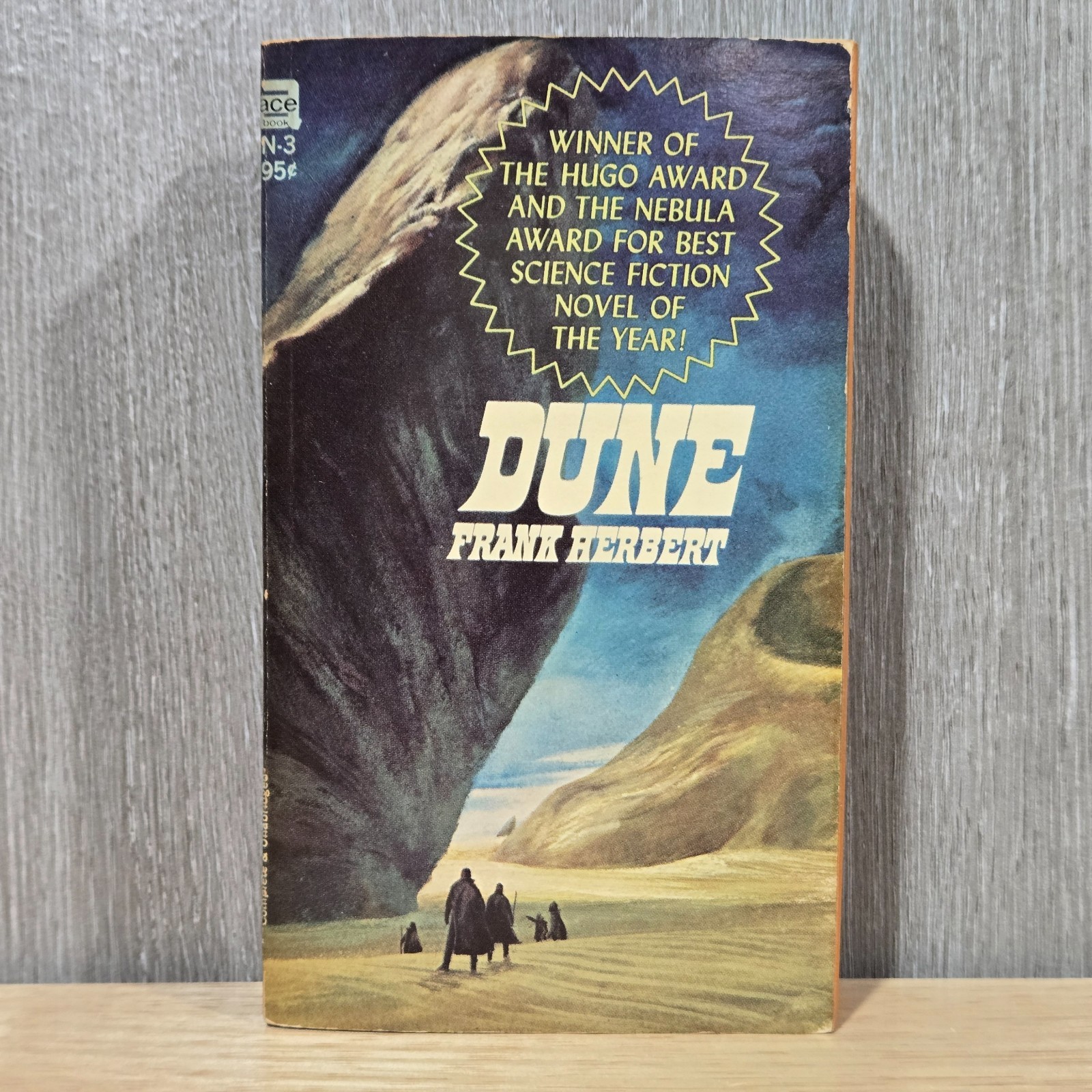 Dune by Frank Herbert Ace First Paperback Edition N-3 95¢ Sci-Fi Classic