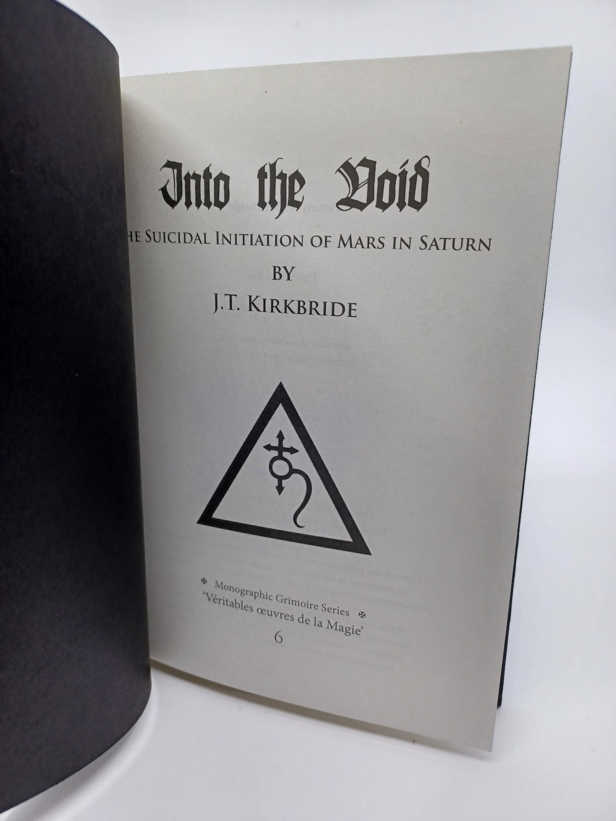 Into The Void – The Suicidal Initiation of Mars In Saturn Jimmy T. Kirkbride 1st