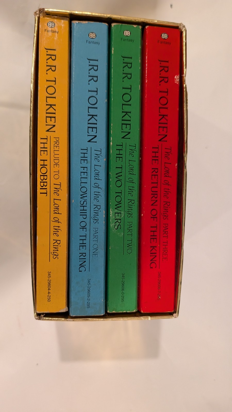 J.R.R. Tolkien: The Hobbit & The Lord of the Rings 4-Book Boxed Set 1981