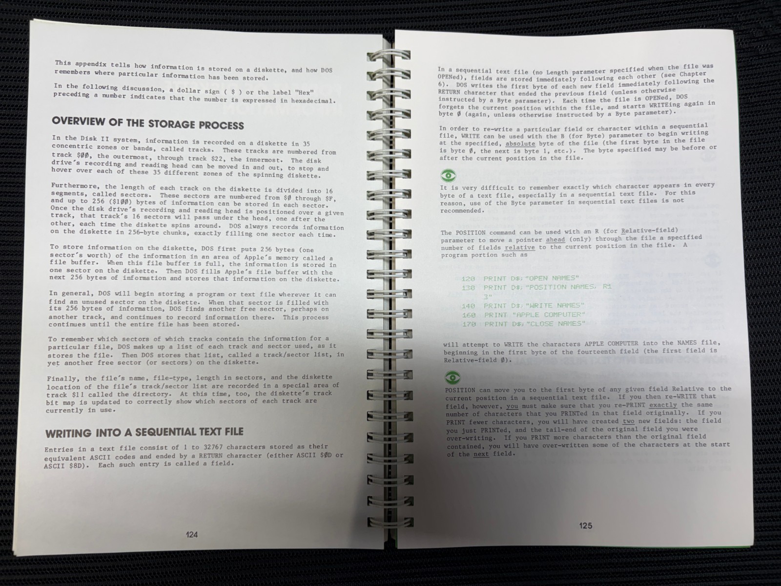Vintage Apple II The DOS Disk Operating System Manual