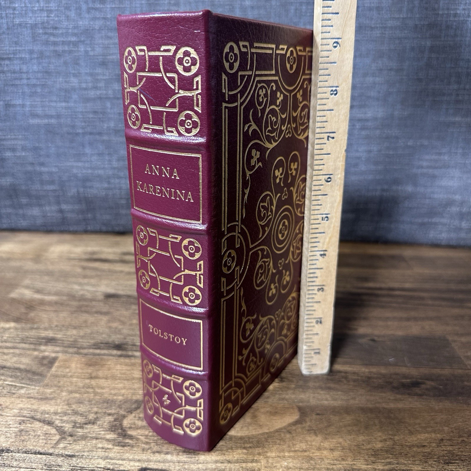Easton Press ANNA KARENINA Leo Tolstoy Genuine Leather 100 Greatest Books Illust