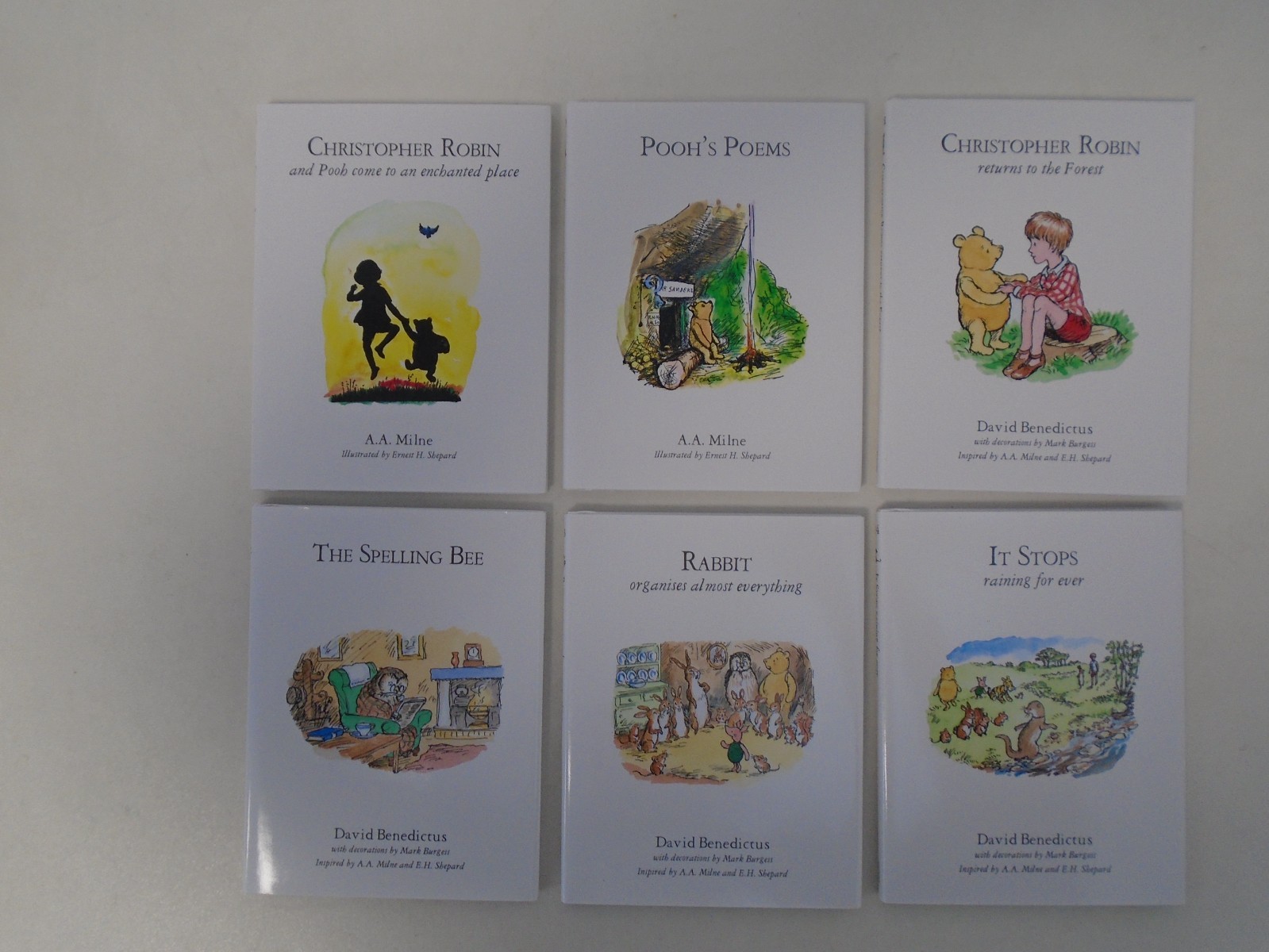 Winnie The Pooh Complete Collection 30 Book Box Set AA Milne VGC D49 Wh65