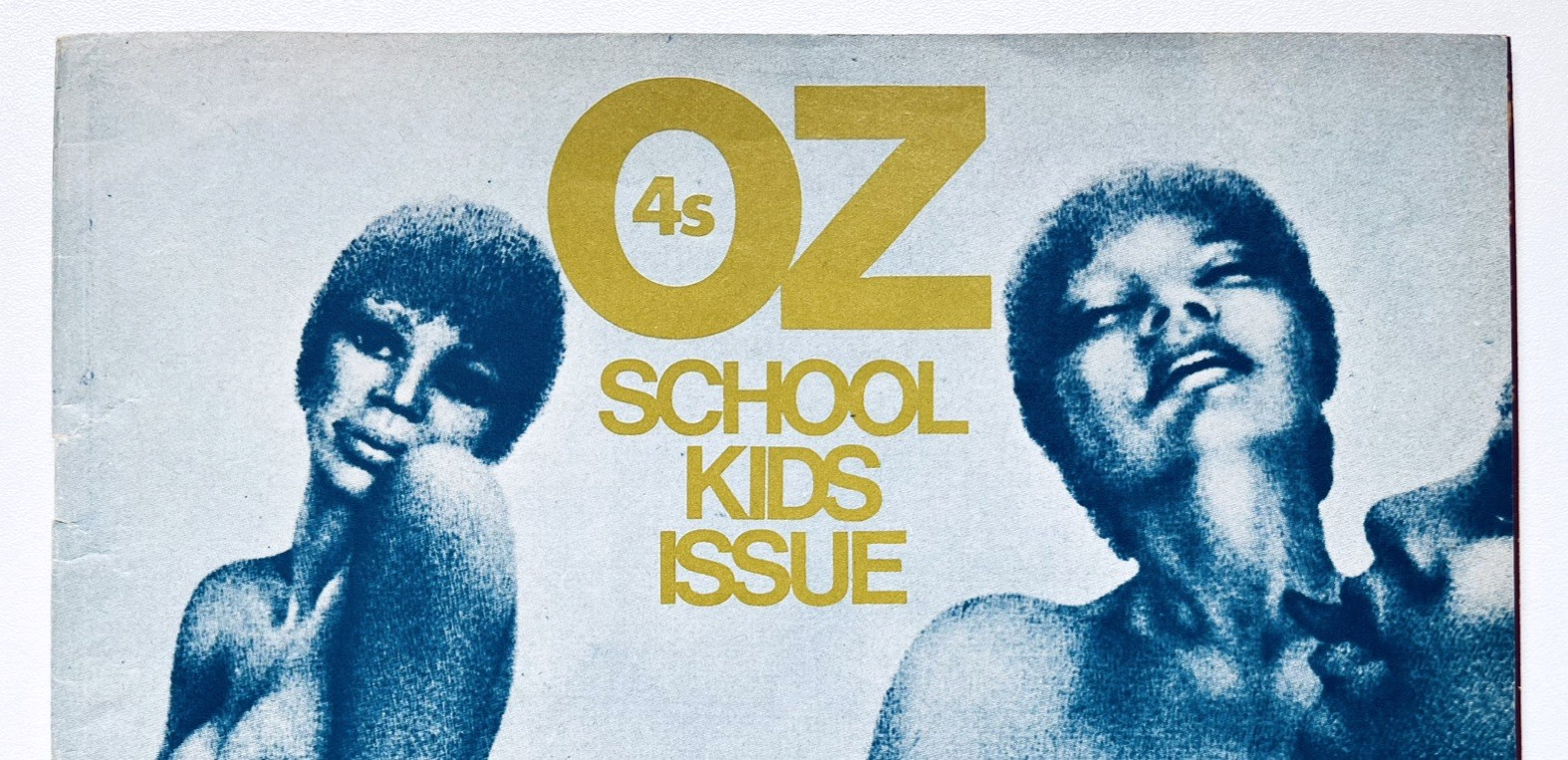 OZ MAGAZINE No.28 Blue cover