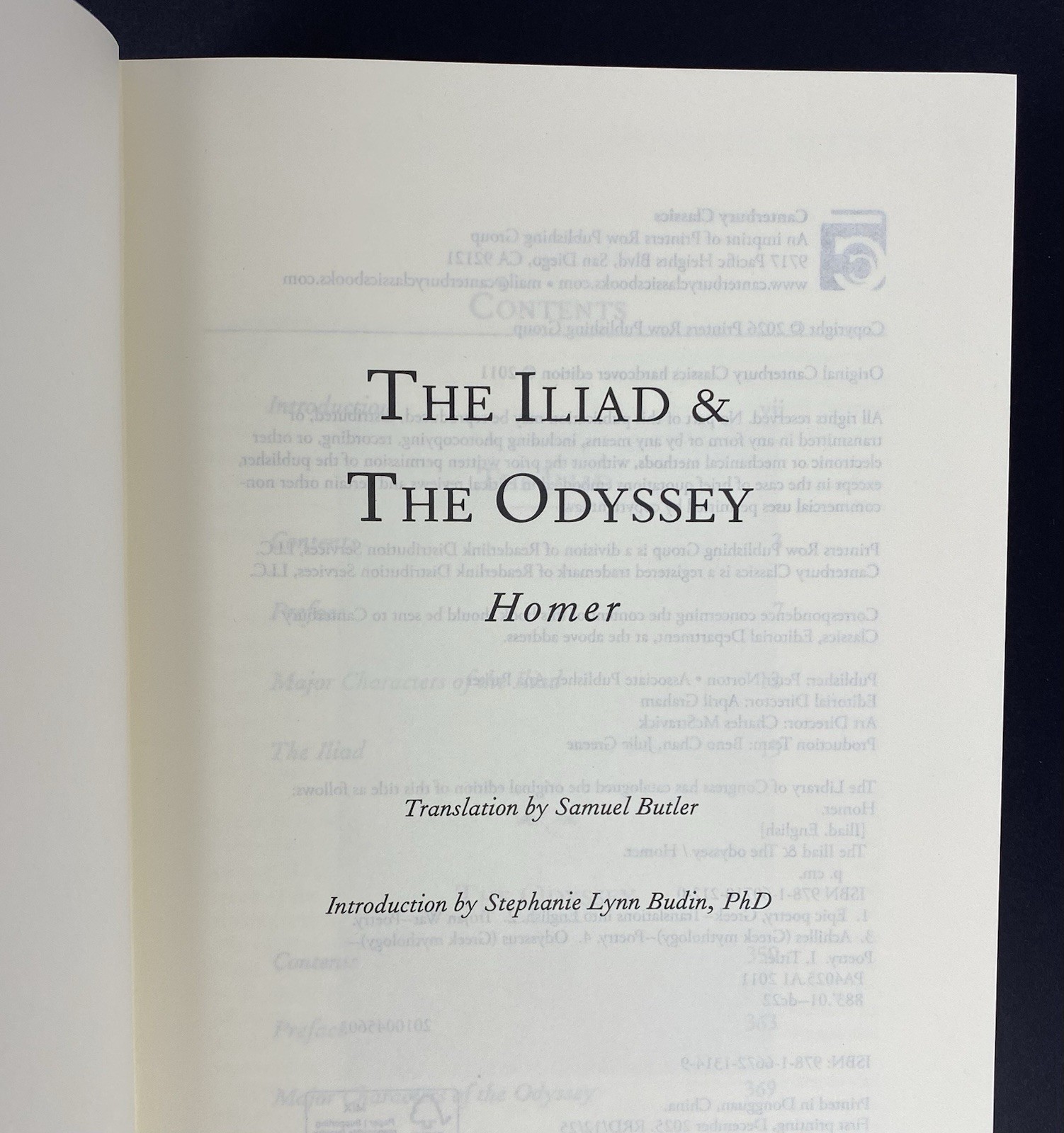 Iliad and Odyssey by Homer New Leather Bound Collectible Deluxe Classics Gift