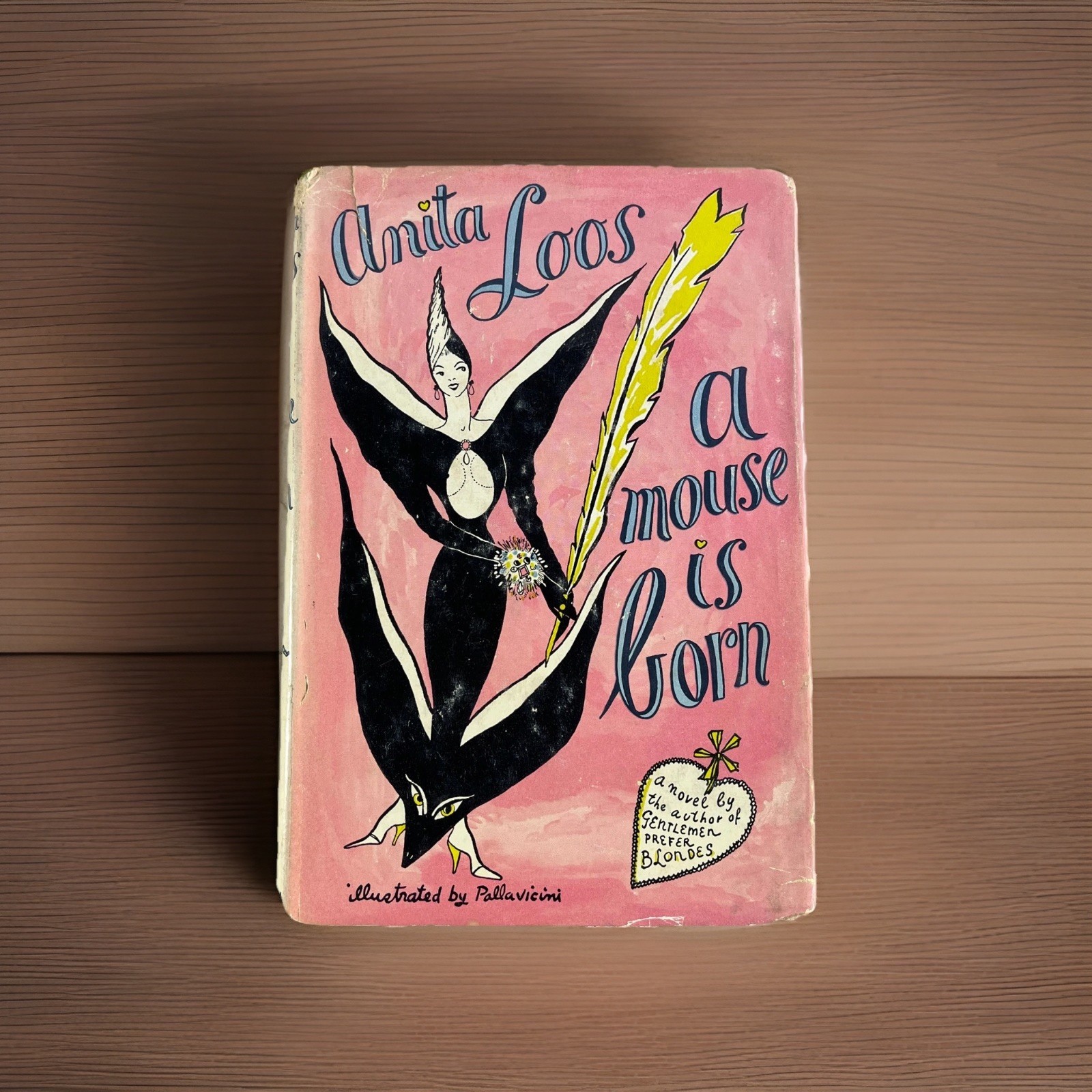 Mid-Century Humor & Satire ~ A Mouse Is Born ~ Anita Loos ~ 1951 1st Ed HC w/ DJ