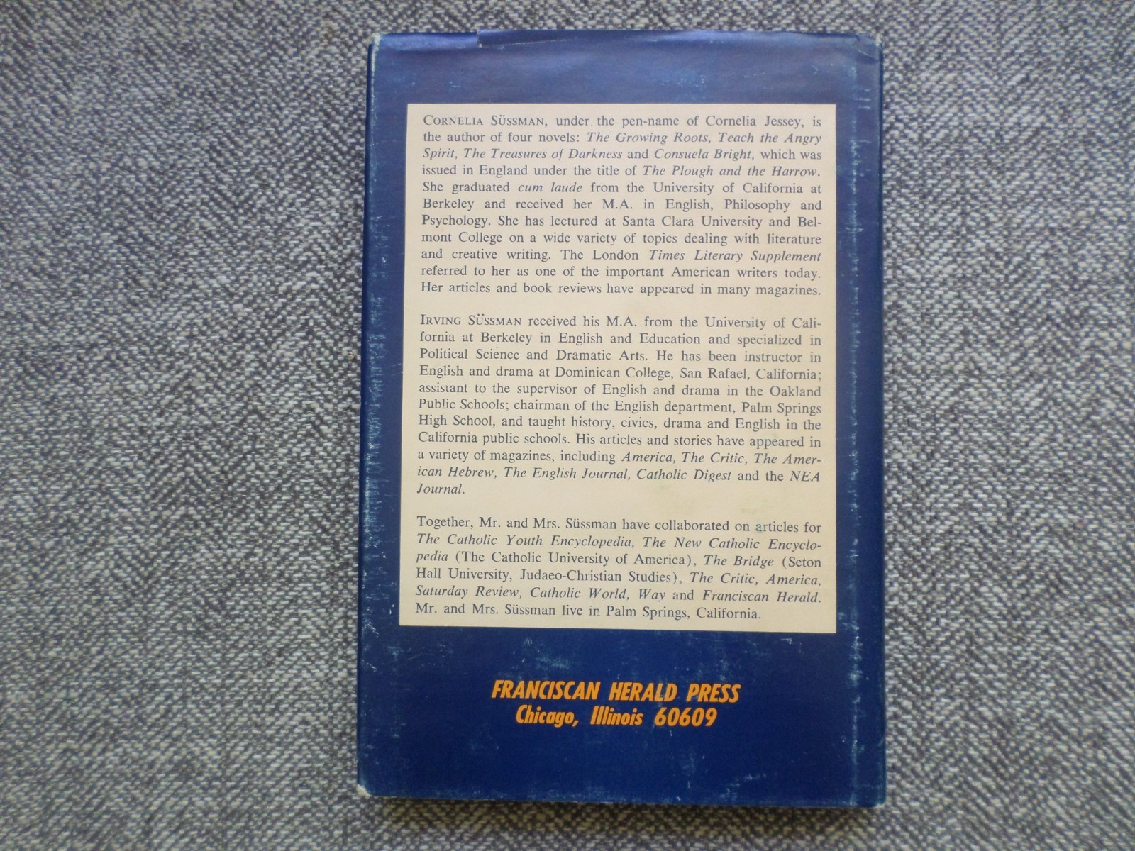 Irving & Cornelia Sussman – How to Read a Dirty Book – Chicago, 1966