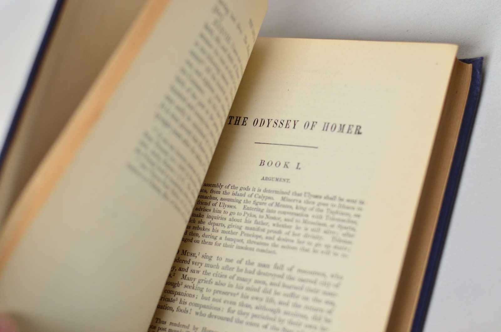 Antique The Odyssey of Homer circa 1890