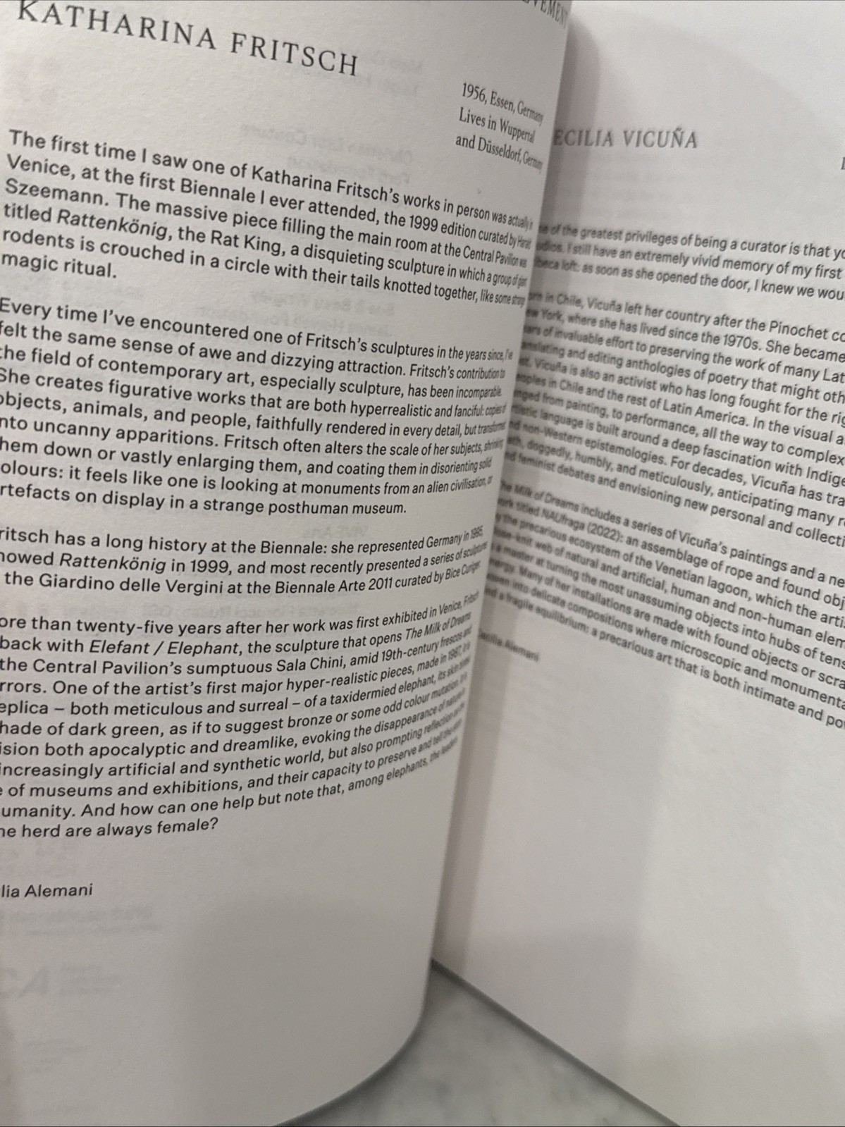 The Milk of Dreams – Biennale Arte 2022 Short Guide Venice Art Exhibition Book
