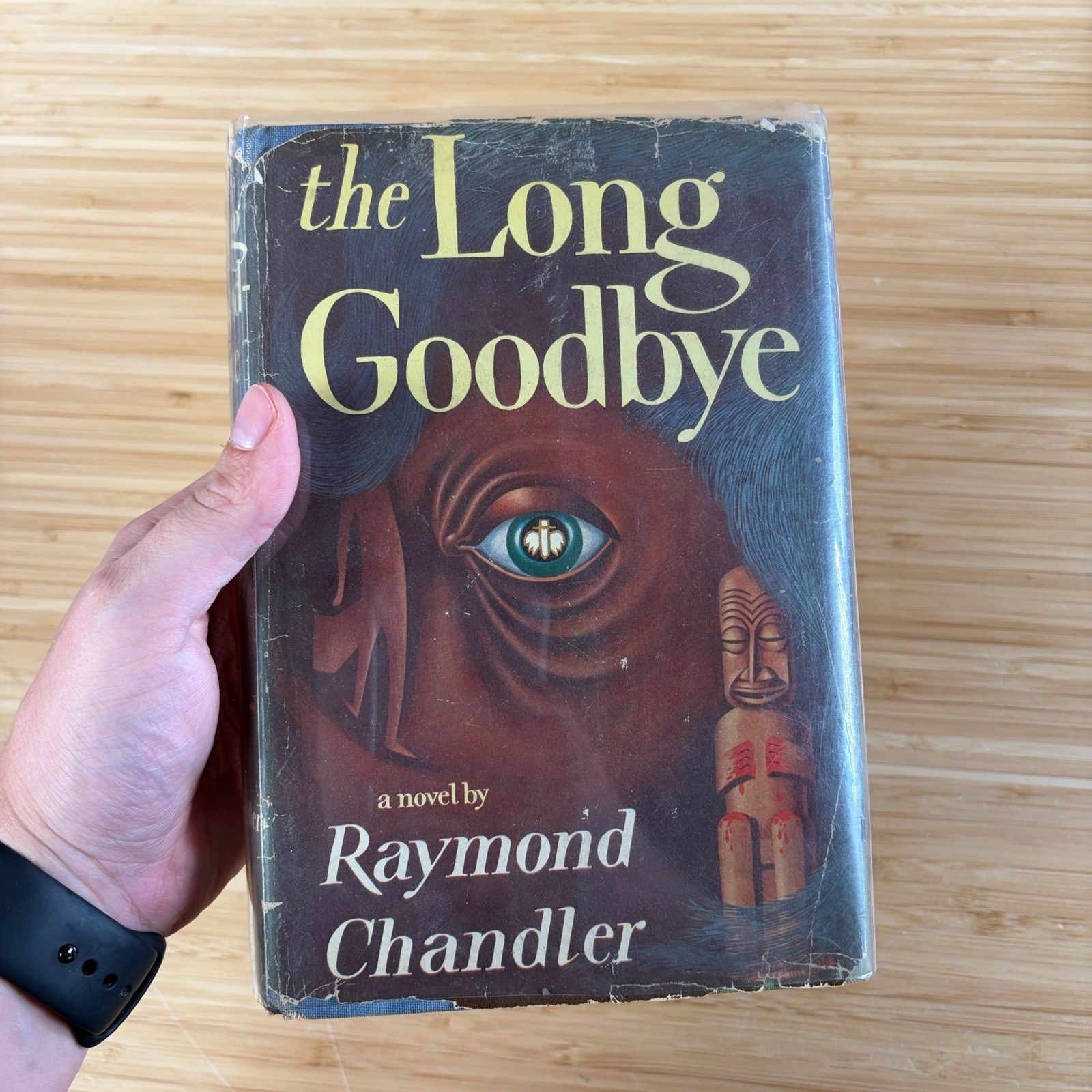The Long Goodbye-Raymond Chandler-First/1st Edition-HC w/ Org DJ-RARE!