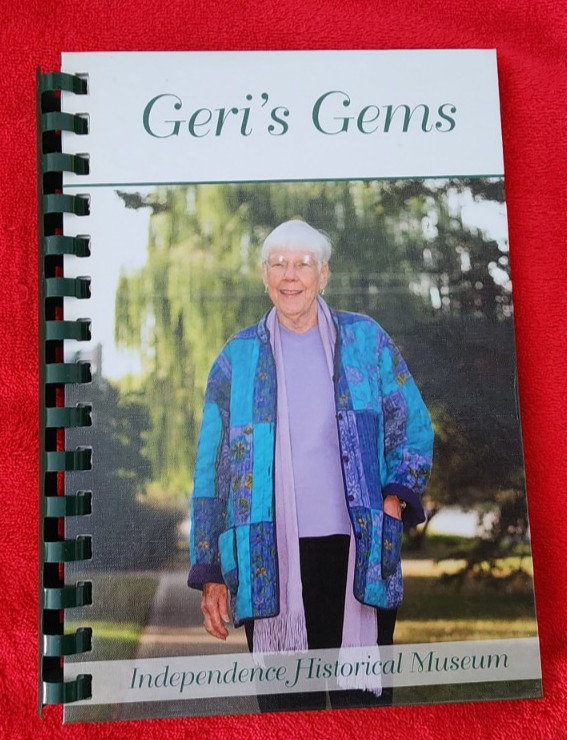 Independence, Kansas Cookbook Historic Museum Geri’s Recipes 2010 HB w/ Comb