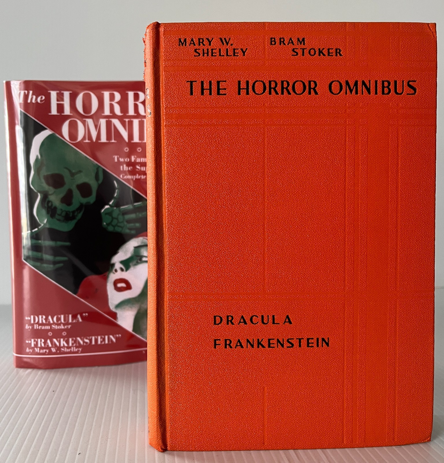 The Horror Omnibus, Dracula & Frankenstein, by Bram Stoker & Mary Shelley, 1897