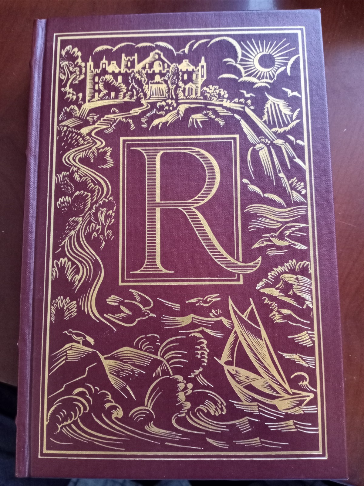 Franklin Library Mystery Edition Rebecca by Daphne Du Maurier GOLD LEAF