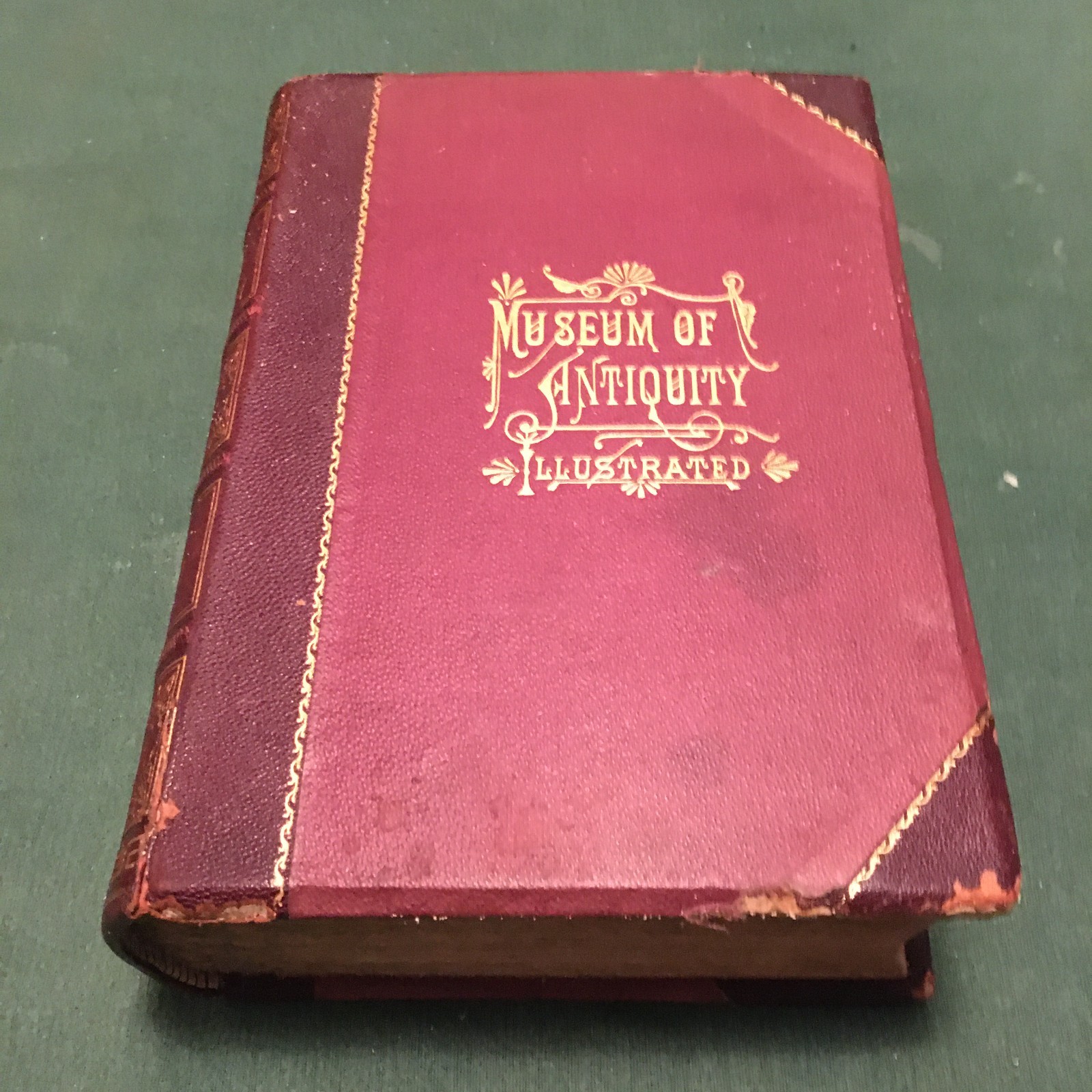 MUSEUM OF ANTIQUITY ILLUSTRATED – A Description of Ancient Life 1884 Very Good