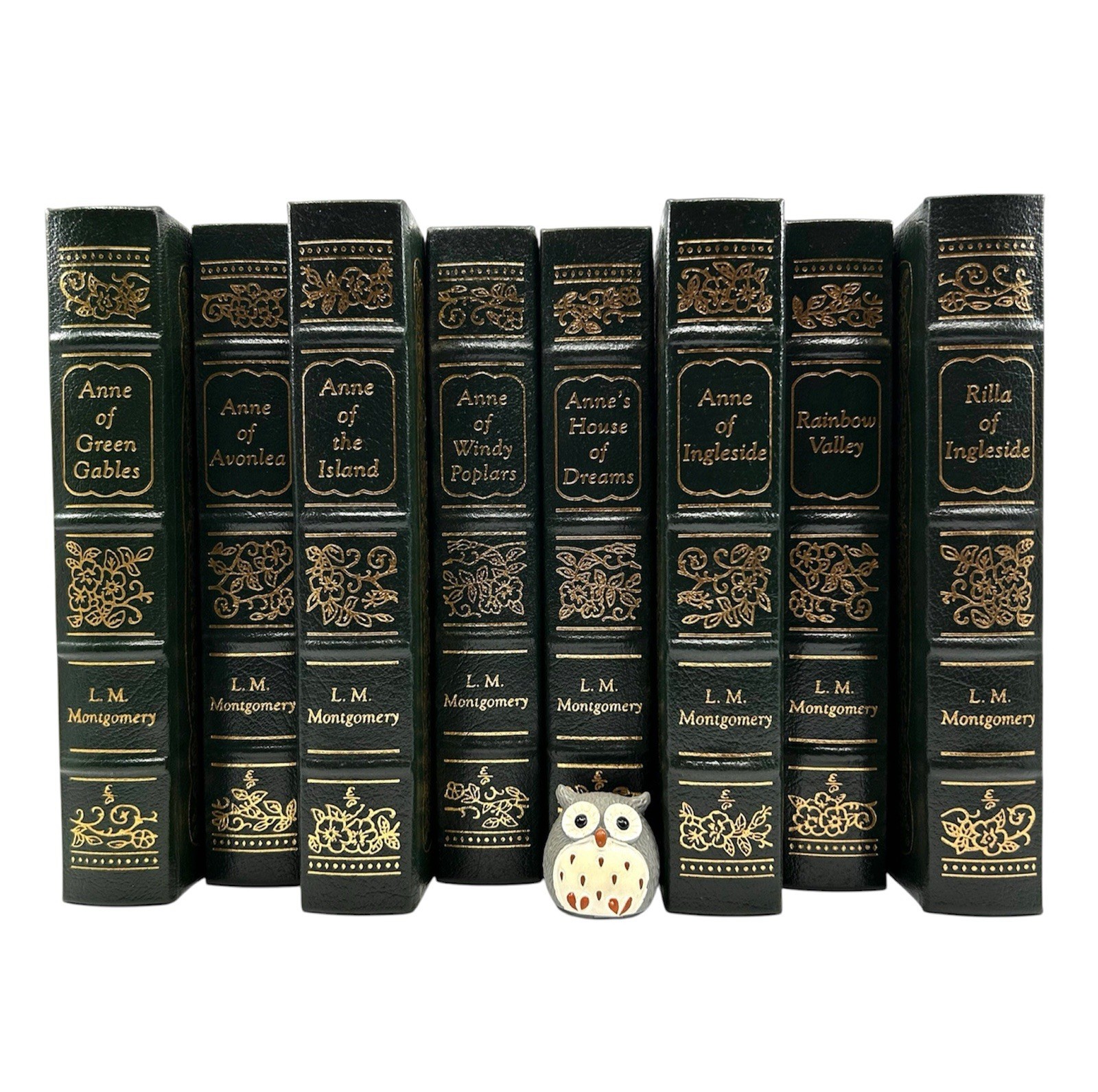 EASTON PRESS Anne of Green Gables LM Montgomery 8V Set Leather Avonlea Ingleside