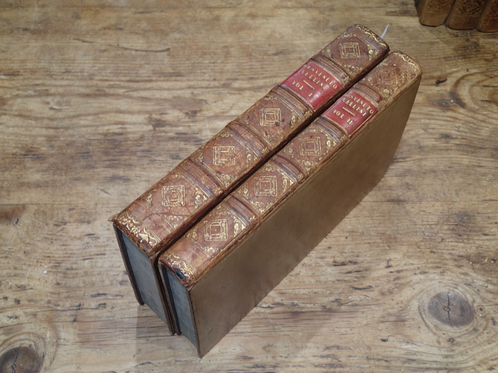 (Y) 1822 Memoirs of Benvenuto Cellini A Florentine Artist written by himself 2v