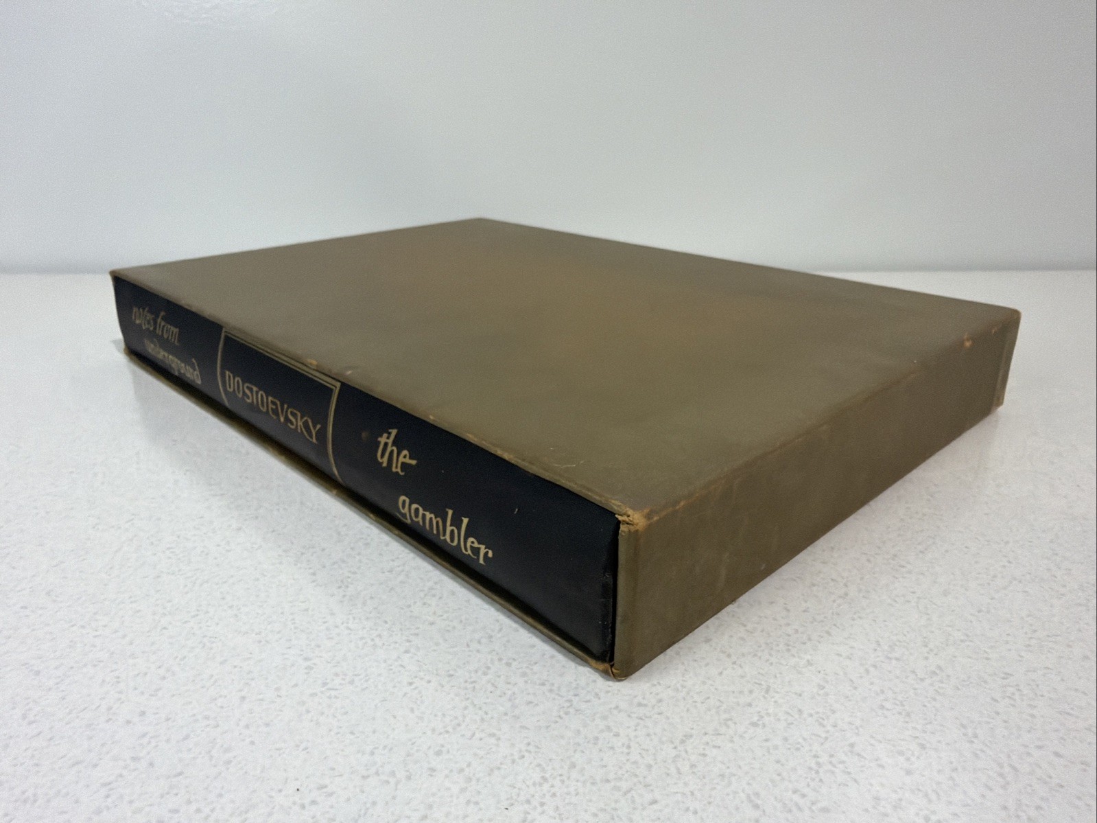 Notes from Underground & The Gambler by Dostoevsky Heritage Press 1967 Slipcase