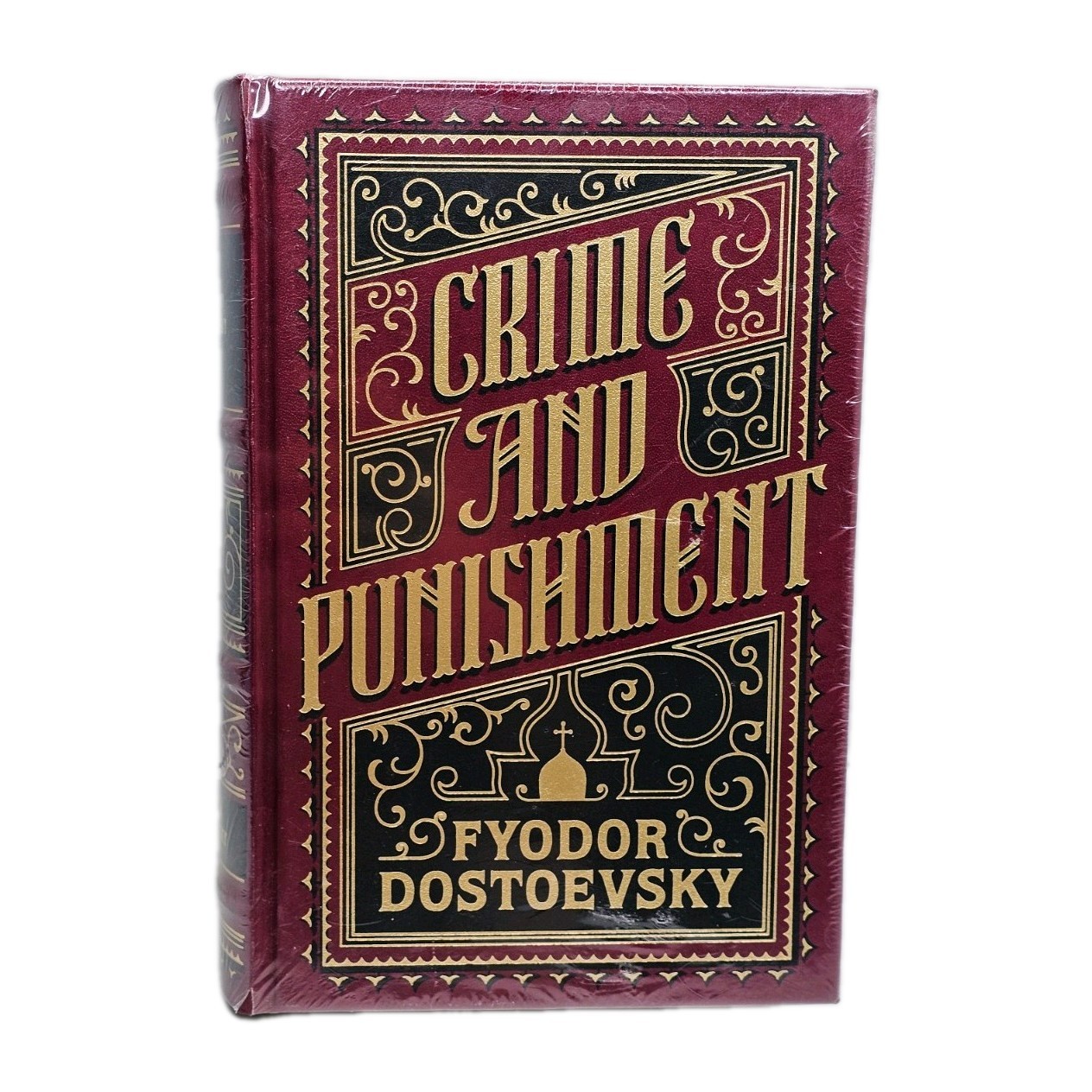 Crime and Punishment Fyodor Dostoevsky leather 2011 Barnes & Noble New Sealed