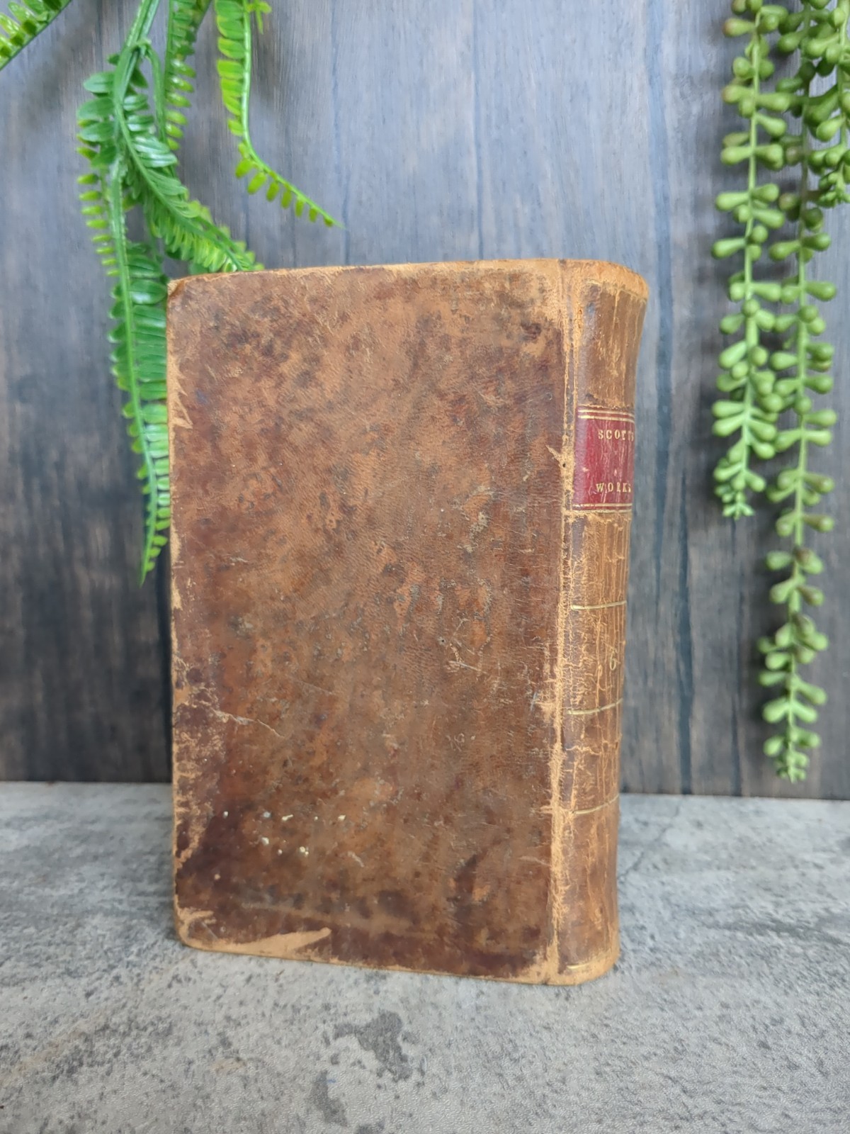 1817 Religious Book “Treatises on Various Theological Subjects” Scott, vol 6