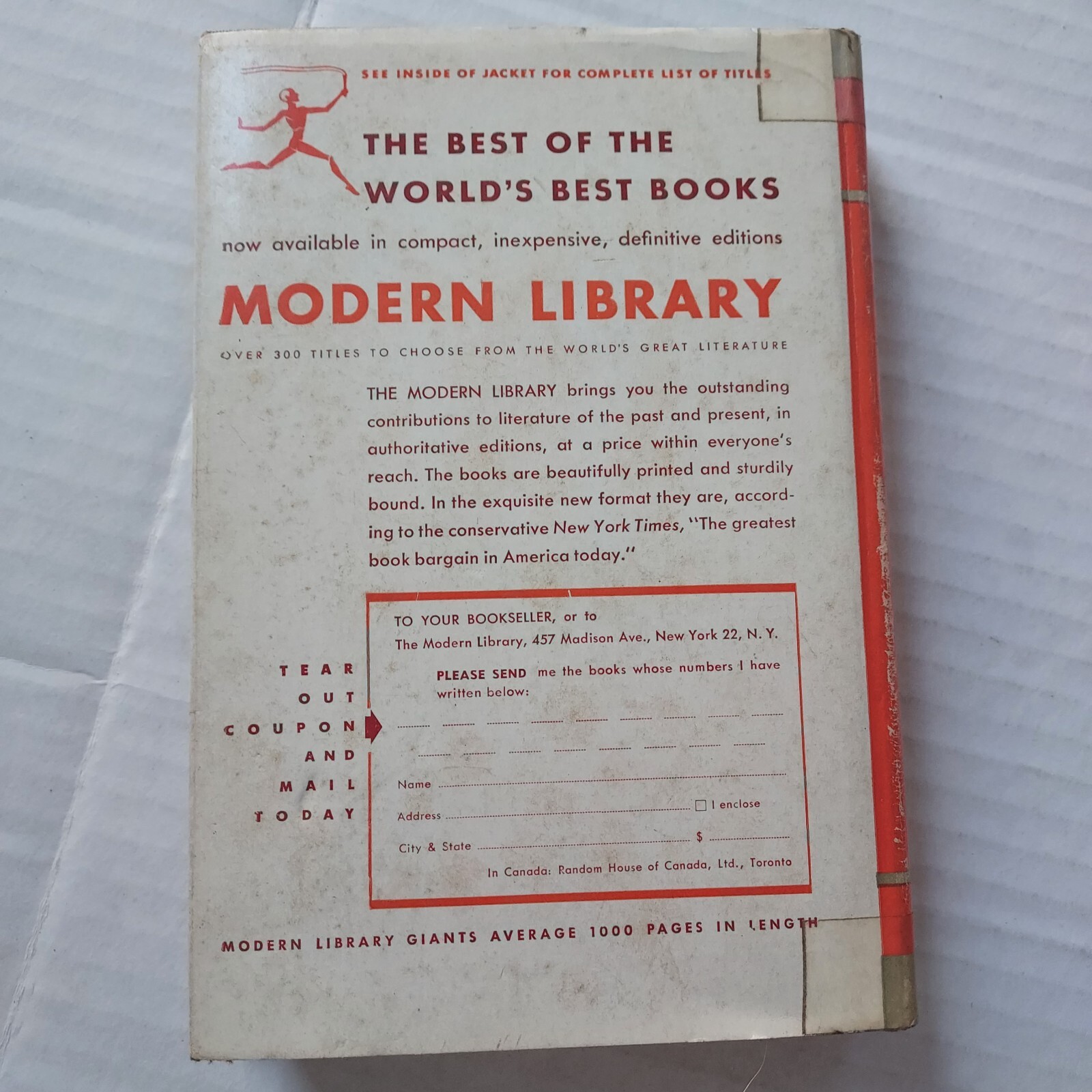 The Education of Henry Adams 1931 Modern Library #76 Non Fiction Hardcover