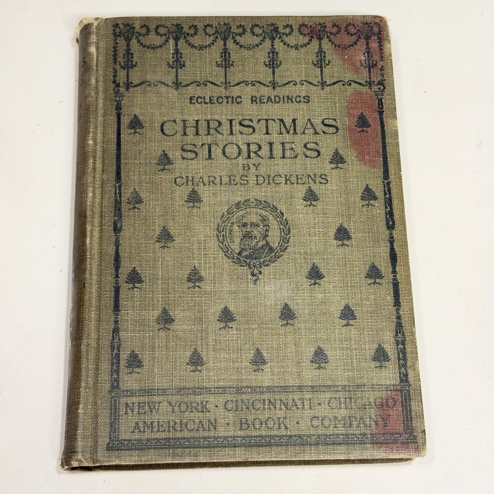 Antique 1898 1904 Classic Literature Lot Dickens Silas Marner Cloth Bound