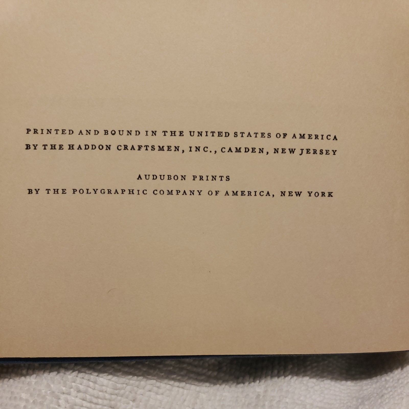Audubon by Constance Rourke HC Illus. James MacDonald 1936 Vintage