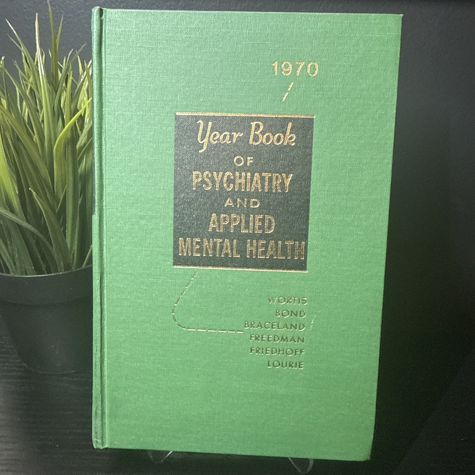 Year Book Of Psychiatry And Applied Mental Health Hardcover 1970 Medical Book
